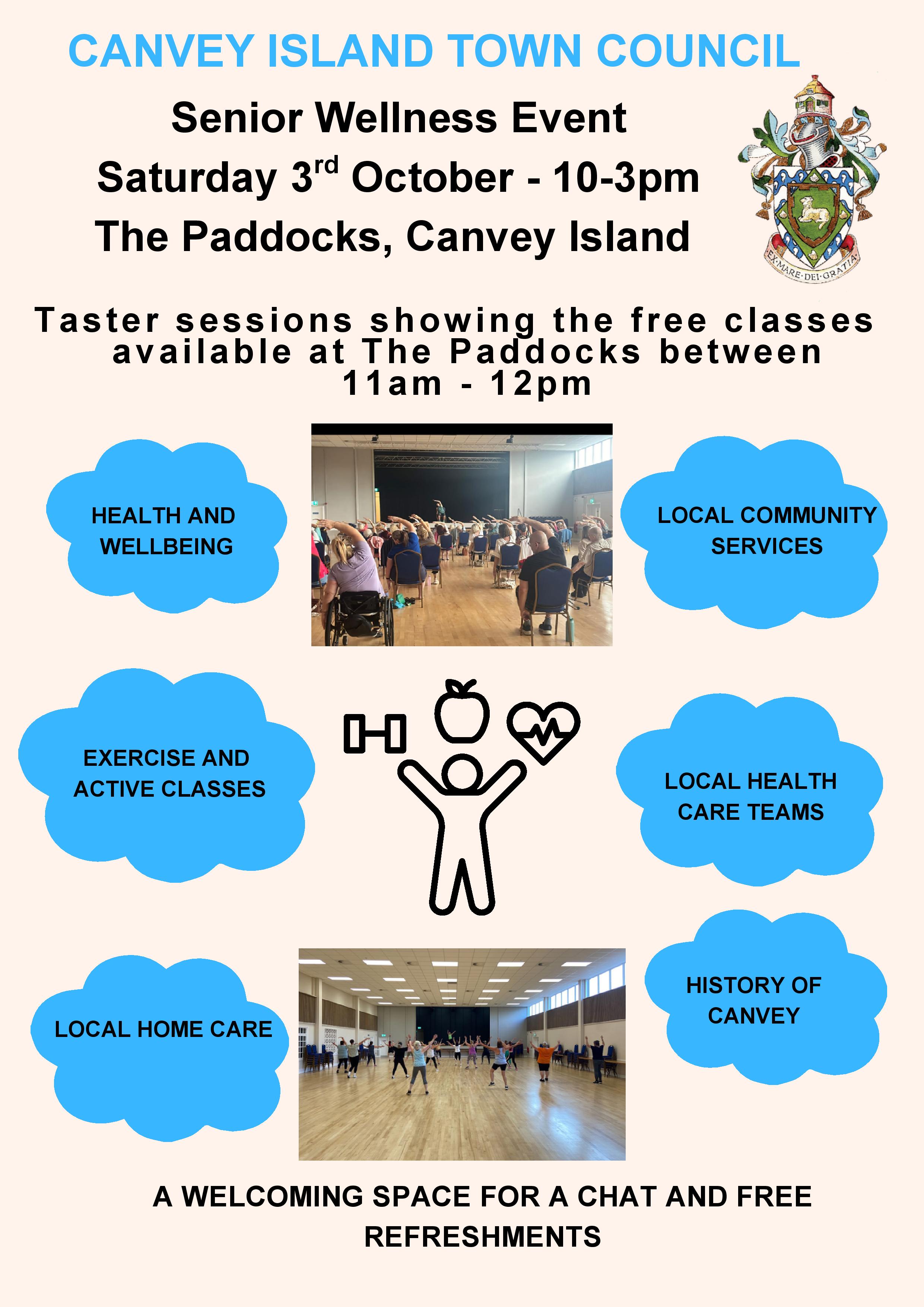 Poster for Senior Wellness Event 